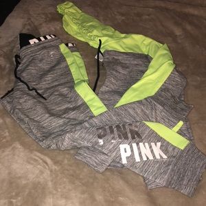 Victoria Secret Pink Capri Jogging suit